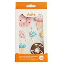 Picture of 7 SWEET SUGAR DECORATIONS 2.5-4CM